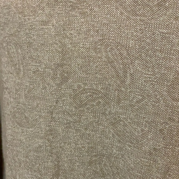 Tasso Elba Tan/Khaki Paisley V-Neck Sweater - Picture 2 of 6